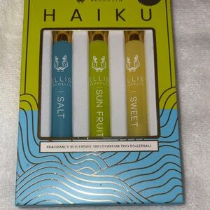 Ellis Brooklyn Haiku Fragrance Rollerball Trio Set New